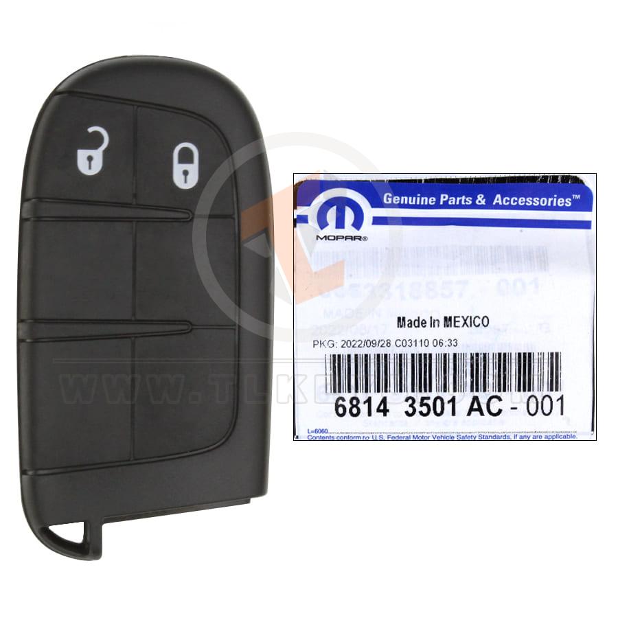 6814 3501 AC - 001 Genuine Smart Proximity Frequency 433MHz